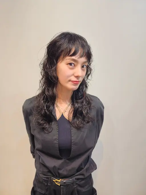 カット+ケアパーマ+3stepトリートメント🌀(cut perm treatment）