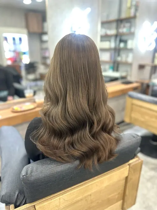 【当日限定】本日ご予約可能✨透明感カラー🩵(黒染め,白髪染め可能⭕️)