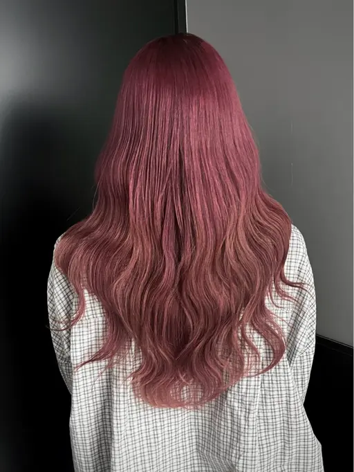 【暖色系におすすめ❤︎】🥀ケアブリーチ＋艶カラー🥀