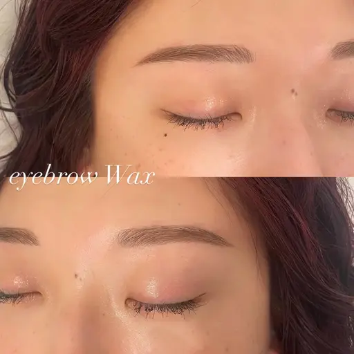当日予約限定🌷〈新規〉アイブロウWax脱毛※SNS用にお目元周りのお写真を撮らせていただきます！