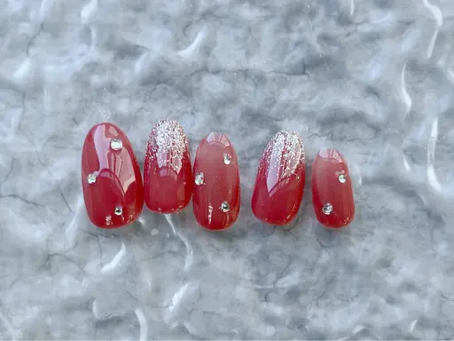 ジェルネイル 定額アートプランStandard💅色替え無料🎨サンプル豊富✨