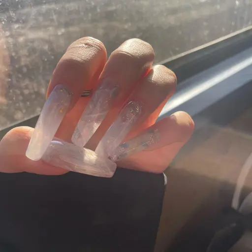 【当日ok/韓国/y2k🪄】long nail acrylic nuance