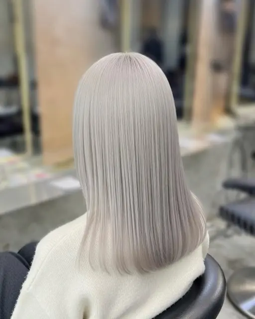 🔴当日限定🔴カット＋ケアブリーチ＋カラー　ブリーチリタッチ可能です！ミルクティー/ボブ/渋谷/原宿