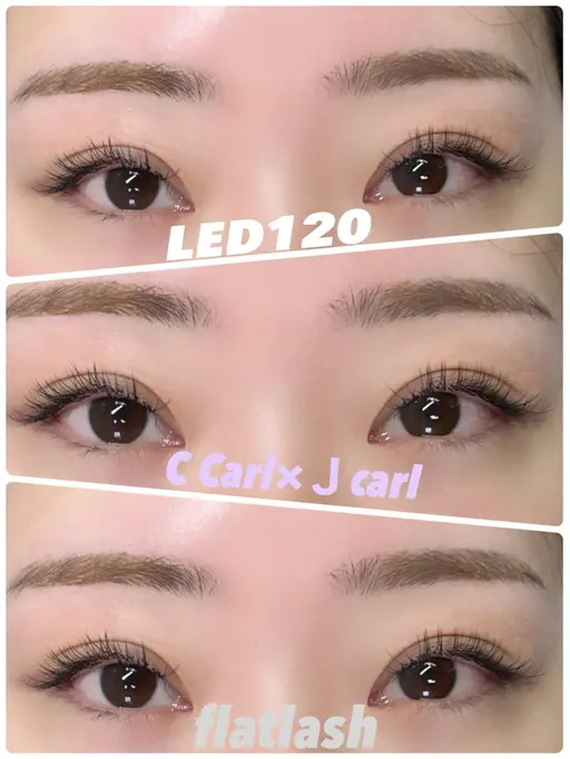 当日限定大人気menu❣️上下エクステup(120)×under(40)LED変更可能🉑