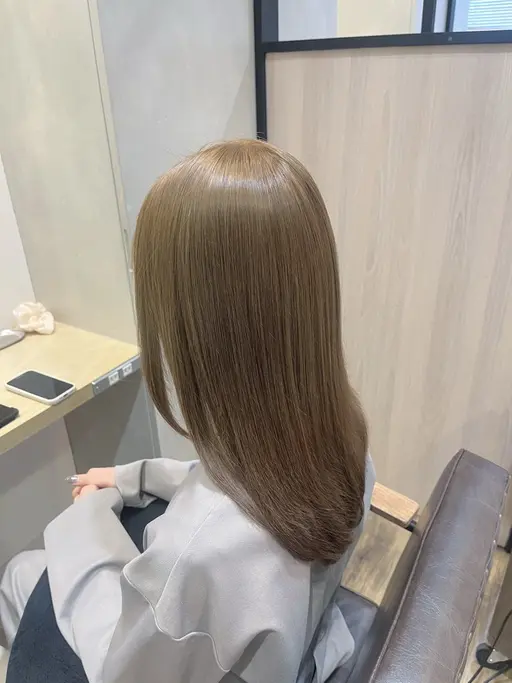 4、5月限定【マーブ付き🫧】透明感ダブルカラー(ブリーチなし)※現金のみ