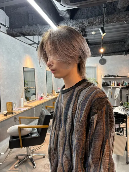 育てるメンズバレイヤージュ✨