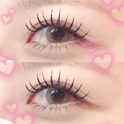 New✨🩷 【目力2倍】 上下エクパでぱっちりドールeye🩷✨️上:100 / 下:20本-LEDオフ別途1100円