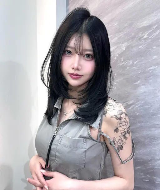 ❤️‍🔥人気No.1👑✂️小顔似合わせカット✂️＋💎艶髪透明感韓国風艶カラー💎＋🫧高保湿トリートメント🫧池袋
