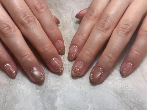 【hand】 🍒2本アート（付け替えオフ込、他店様のオフも〇）