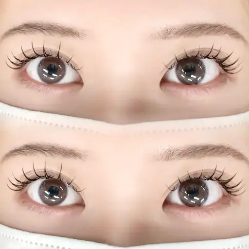 【28日限定❗️】🩵最先端『&Healthyアンドヘルシー』🩵フラットラッシュ100~120本➕まつ毛パーマ/渋谷