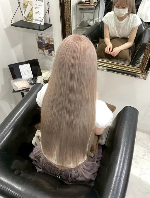 【ミニモ限定🫧】 全頭ブリーチ + オンカラー 💫