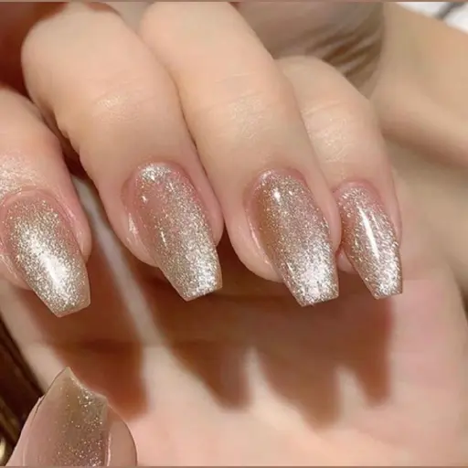 ワンカラーorラメグラデーション♡ジェルネイル
