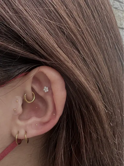 耳つぼジュエリー + アイブロウ