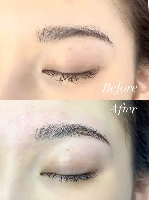 ✨黄金比✨『眉毛WAX＋間引き』