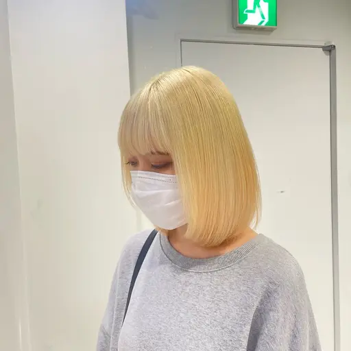 ✨憧れのハイトーン✨ブリーチ2回、トリプルカラー💖抜きっぱブロンドも🫧　髪質改善トリートメント付き🎁