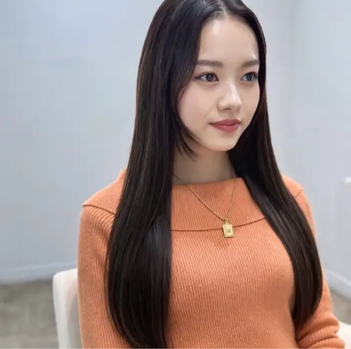 【韓国主流のUチップエクステ】顔出し撮影モデル価格100本¥29,800