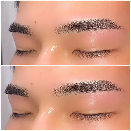 アイブロウワックス（メイク無）