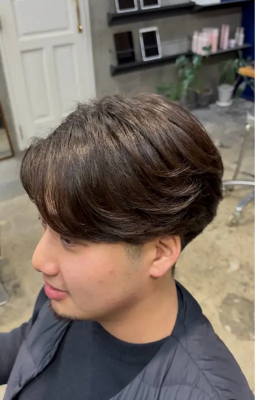 【men's限定】曲がる縮毛矯正✨️26.400→10.000