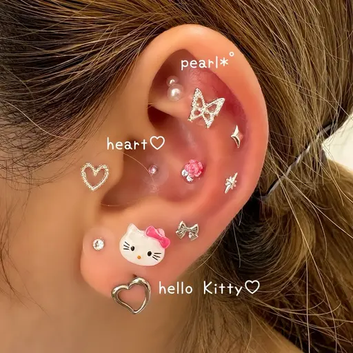 【5月限定🩵】《耳ツボジュエリー》耳つぼjewelry※10個まで[岡山市北区柳町・中央町]