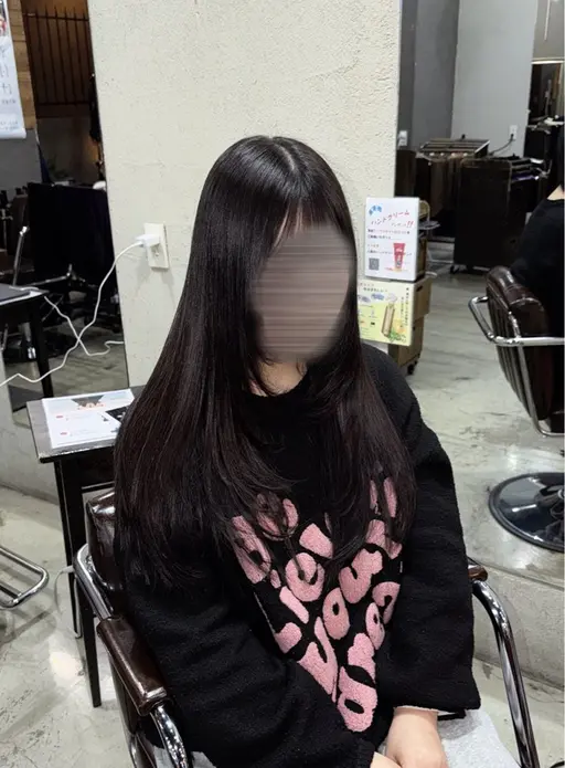 レディースカットモデル(毛先調整、量調整OK)🎀