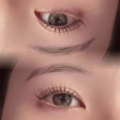 ラッシュリフト×アイブロウWax