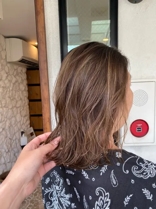 【NEW OPEN価格】湘南っぽ🫧ハイライトカラー＋トリートメント✨