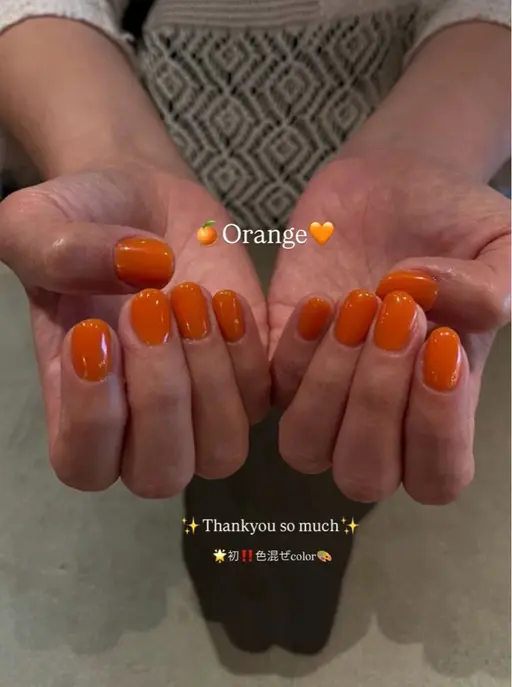 🖐🏻ハンド ワンカラー🌈ᵕ̈*【offあり🙆🏻‍♀️】