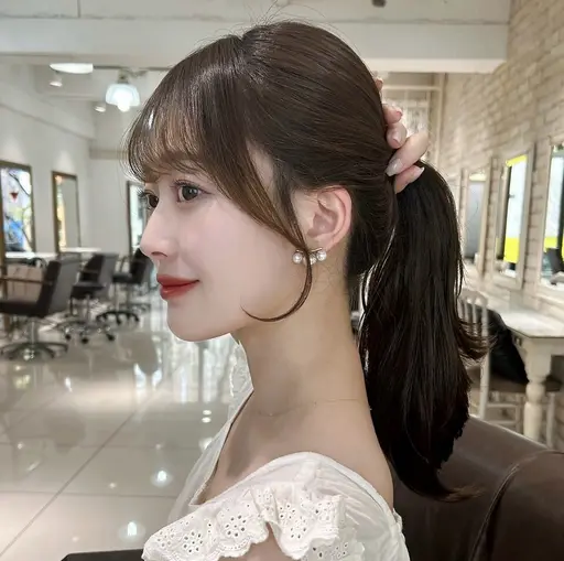 【簡単お手入れ】前髪、顔周りカット✂︎