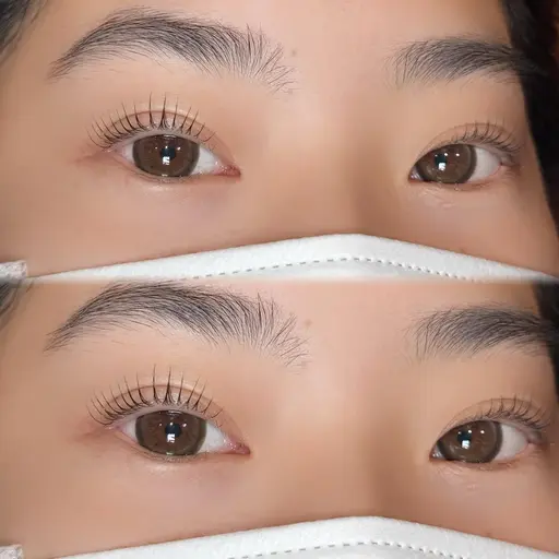 【4月限定❕】人気NO.1✨🎀韓国束感まつ毛パーマ🎀パリジェンヌ風デザインも🙆🏻♀️