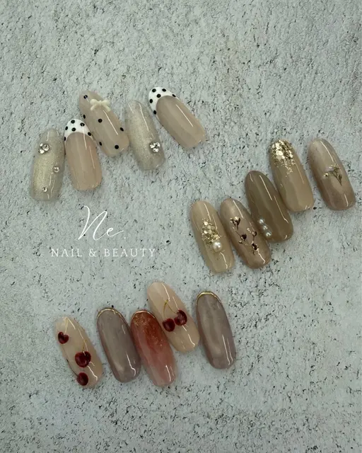 5月末まで限定🤎【人気No.1】トレンドサンプルデザインコース(アート10本✨)💅¥3,500