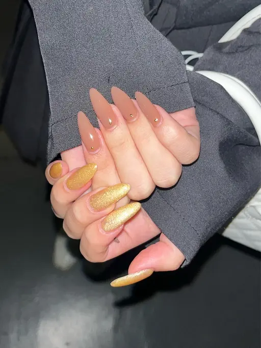 【オフあり】1センチ以上のチップスカルプ10本『ワンカラーorラメグラデーション』🍀🩶