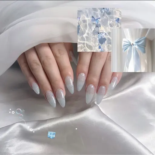 【爪が長い人用】オフありジェルワンカラー🤍