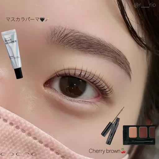 まつ毛パーマと眉Waxスタイリングのセットメニュー🎀 ⚠︎どちらも3ヶ月以内に施術経験のある人のみの募集です