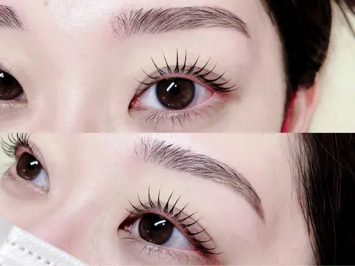 🉐🉐セット限定価格🉐🉐アイブロウwax➕まつ毛パーマღコーティング仕上げ付💖