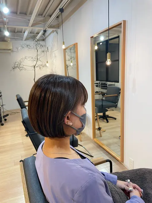 レディースカット ショートスタイル ショート ショートボブなど 3cmほどカットさせていただける方!