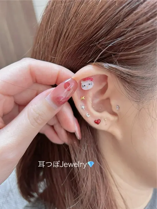 耳つぼジュエリー💎付け放題