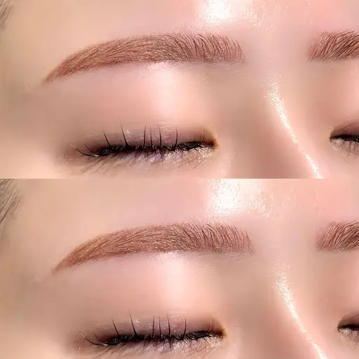 骨格似合わせ🪄アイブロウWAX➕カラー🍑🤍