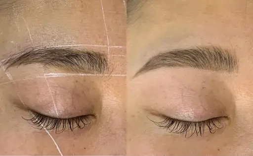 美眉waxスタイリング(眉カット、眉ワックス、眉リフト)