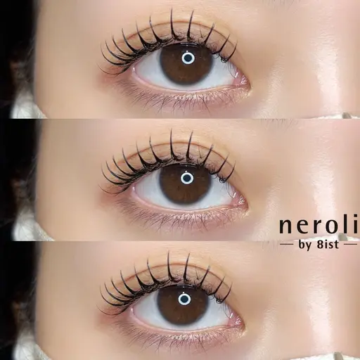 1名様限定LED✨負担軽減☆フラットラッシュ120本まで🌸（オフ有別途550円）