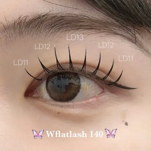 🎀大人気✨️【LDカールデザイン 120本】🍑🩷束感コーティング仕上げ🍒学割￥5700♡ 《土日祝➕300円》