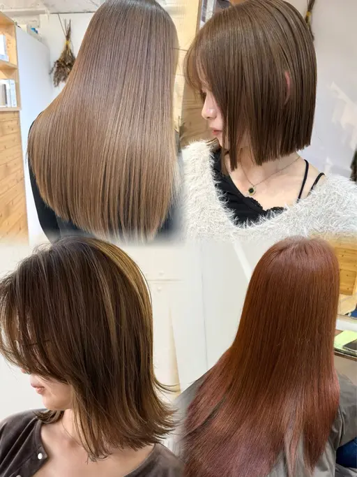 🌈ブリーチなし🌈ダブルカラー＋トリートメント