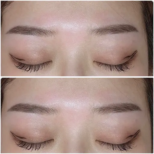 メンズ練習モデル>>美眉アイブロウスタイリング(wax脱毛+メイク込)💫