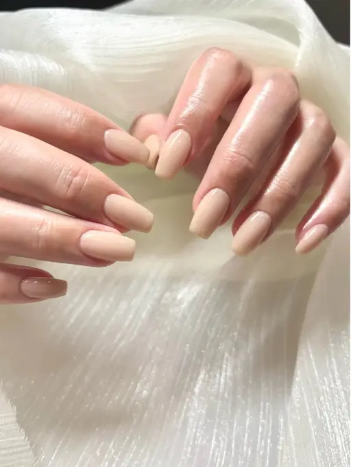 パラジェル使用!ワンカラー🍒しっかり甘皮ケア付き🌟オフなし