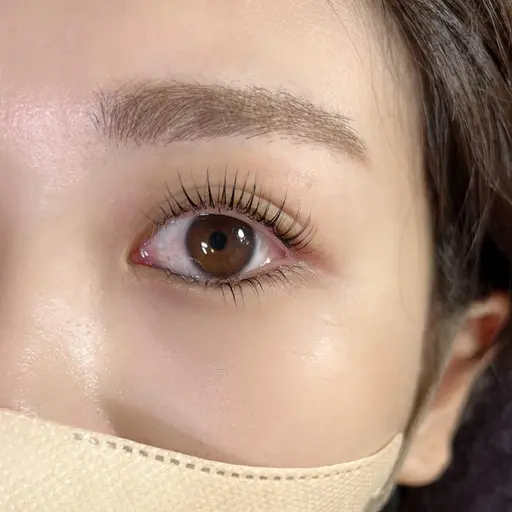 オーダーメイドデザインまつ毛パーマ(モチ2倍、刑事記憶+育毛トリートメント付き)メーテルも可能