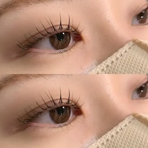 ［🥂GW限定🥂］韓国風まつ毛パーマ上下SET🧸🎀＋束感＆保湿コーティング付き🪄✨