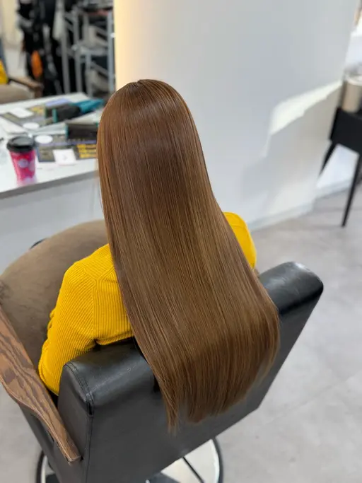 【4/13（月）限定】🤍ブリーチなしワンカラー＋スチームトリートメント（前髪カット付）✨