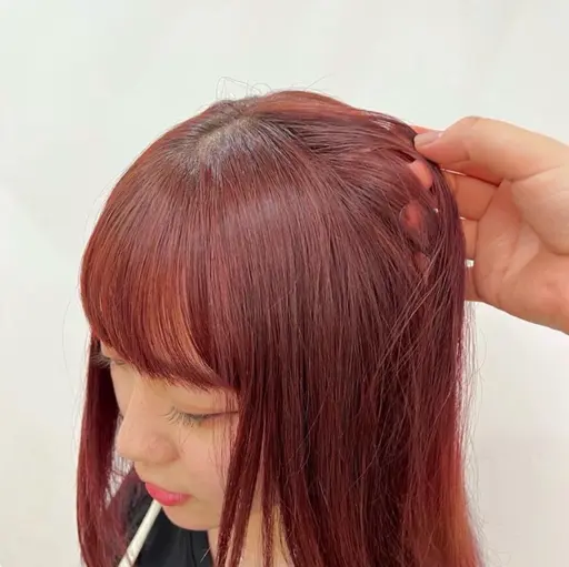 【❤️🔥根本3〜4cm(カラーを3ヶ月以上してない方)限定❤️🔥】無料でブリーチ無しのリタッチカラーモデル