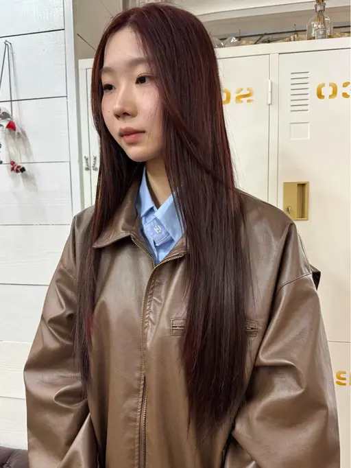 ブリーチなし！ダブルカラー＋カット✂️