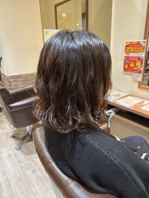 【レディースパーマ‪ꔛ‬】カット＋パーマ➰‪‪