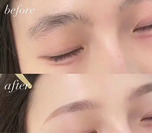 ⚠️4月16日17:15分予約のみ。アイブロウスタイリングWAXと間引きとマツゲパーマ(ラッシュリフトorパリジェンヌ)